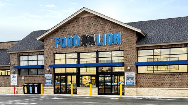 Neighborhood grocery-anchored retail strip